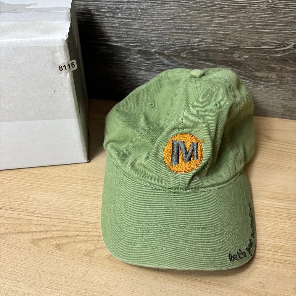 Merrell Hat Cap‎ Strap Back Womens Green Outdoors Adjustable